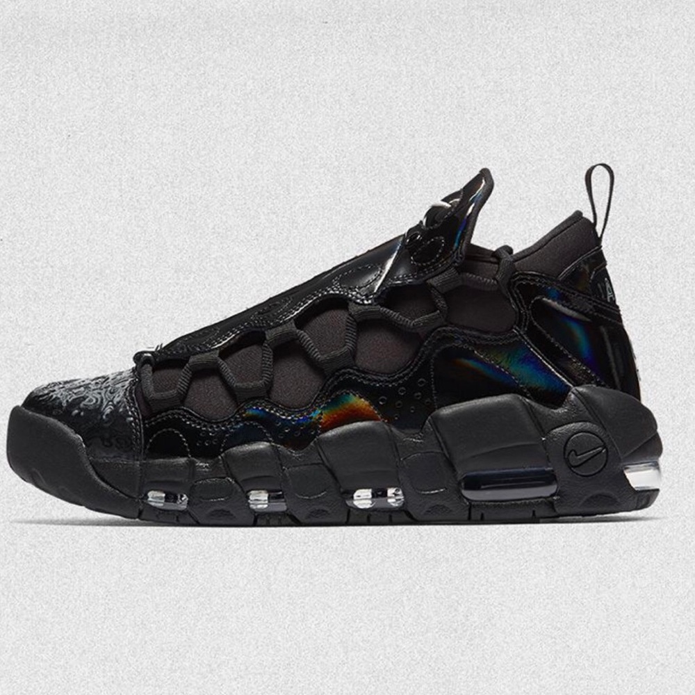 Nike Air More Money All LA W 9 BLK like new w/ box - Picture 2 of 15